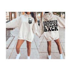 expensive difficult and talks back svg, expensive and difficult svg, expensive and difficult png, trendy svg, trendy png