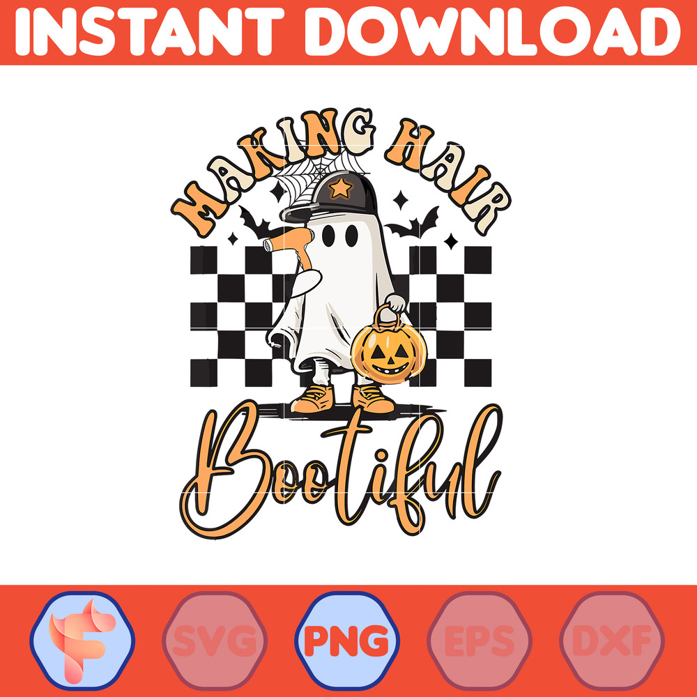 Making Hair Bootiful Png, Funny Halloween Ghost Png, Halloween Hairdressed Png, Bootiful Halloween Png, Trendy Ghost, Hair Stylist (2).jpg