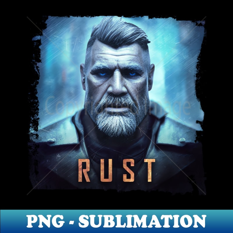 Rust Square Rough Edge - Retro PNG Sublimation Digital Downl | Inspire ...