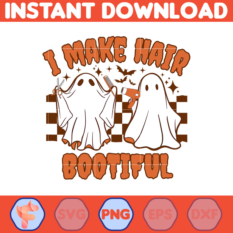 Making Hair Bootiful Png, Funny Halloween Ghost Png, Halloween Hairdressed Png, Bootiful Halloween Png, Trendy Ghost, Hair Stylist (4).jpg