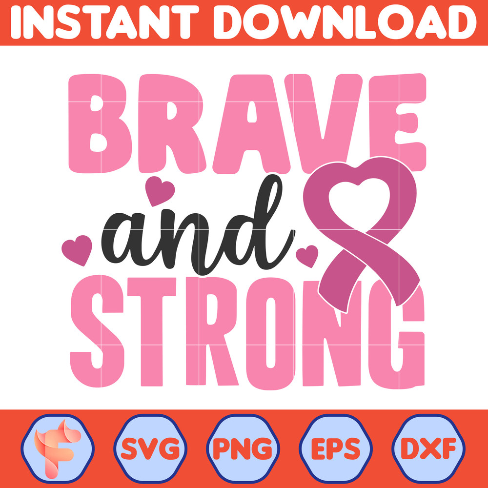 Breast Cancer Svg, Cancer Svg, Cancer Awareness, Instant Download, Ribbon Svg (10).jpg