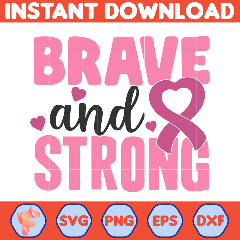 Breast Cancer Svg, Cancer Svg, Cancer Awareness, Instant Download, Ribbon Svg (10).jpg