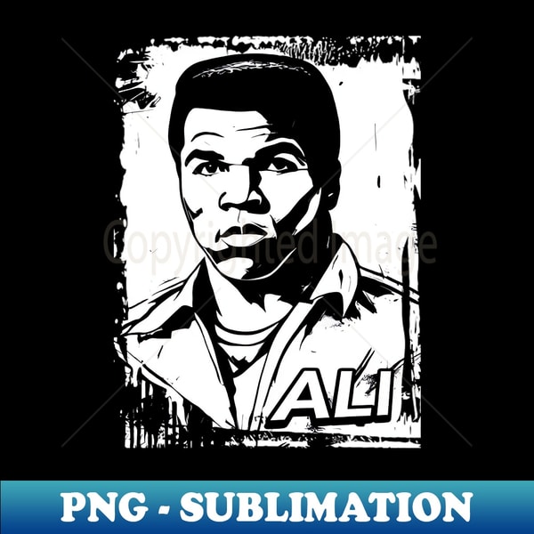 Ali 281 Ali black and white - Instant Sublimation Digital Download - | Inspire ...
