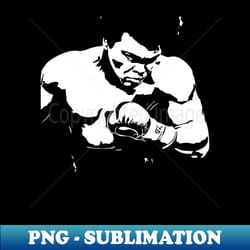 muhammad ali brave punch - high-quality png sublimation download - stunning sublimation graphics