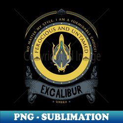 EXCALIBUR UMBRA - LIMITED EDITION - Creative Sublimation PNG Download - Spice Up Your Sublimation Projects