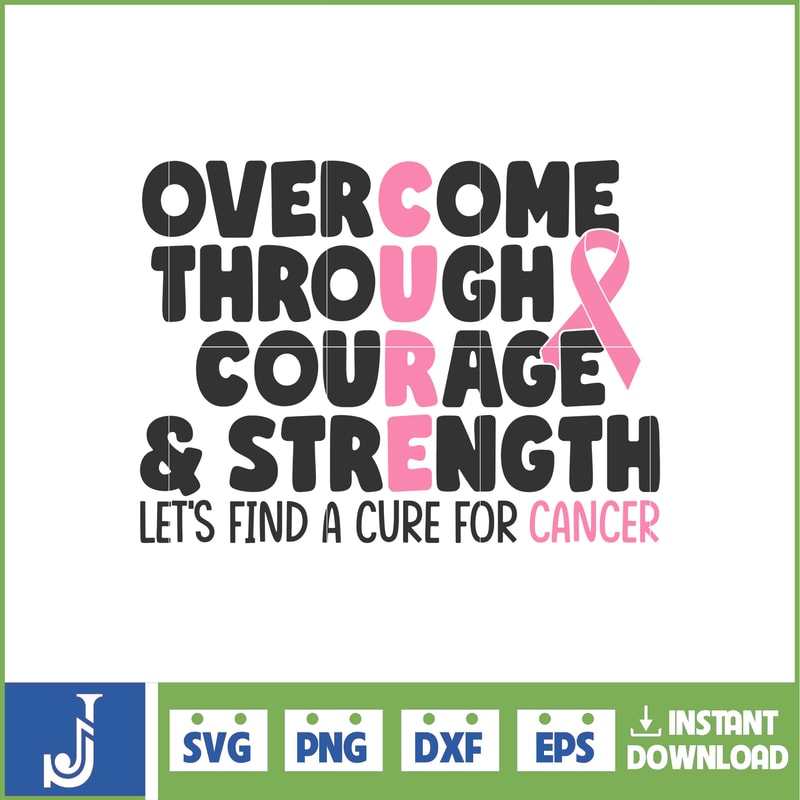 Breast Cancer Svg, Cancer Svg, Cancer Awareness, Instant Download, Ribbon Svg (38).jpg