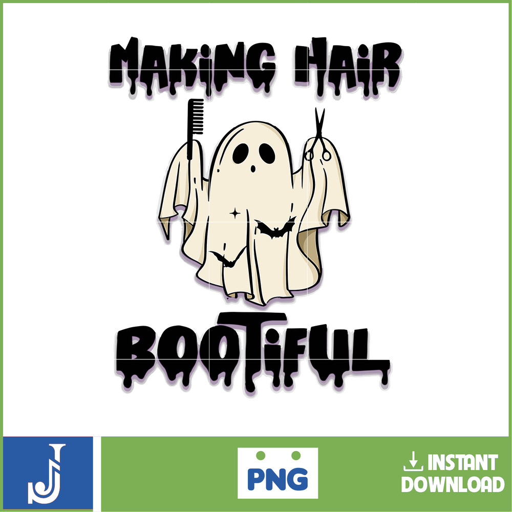 Making Hair Bootiful Png, Funny Halloween Ghost Png, Halloween Hairdressed Png, Bootiful Halloween Png, Trendy Ghost, Hair Stylist (3).jpg