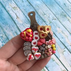 Magnet Miniature Charcuterie Valentine's Day Board Souvenir