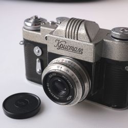 KRISTALL Soviet 35mm SLR Camera Industar-50 Vintage Decor