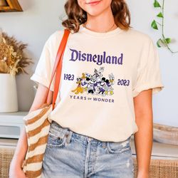 disney 100 years of wonder matching shirt, disney 100th anniversary family trip shirt, disney world , mickey shirt, comf