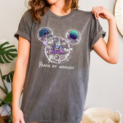 disney 100 years of wonder shirt, disney family vacation trip tee disney 100th anniversary shirt, magic castle shirt, wo