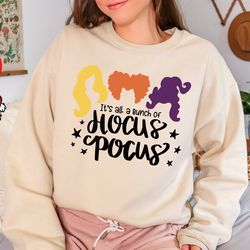hocus pocus sweatshirt, cute halloween outfit, hocus pocus shirt, sanderson sisters sweatshirt, halloween party x253