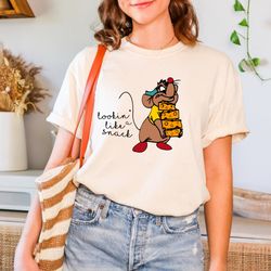 lookin' like a snack gus-gus shirt, disney cindrella shirt, disney snacks, disneyland trip shirt, disney family shirt, d