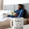 Coffeethe Solution to All Problems White Ceramic Coffee Mug 11oz or 15oz - 5.jpg