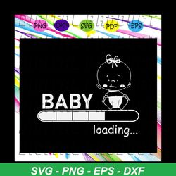 baby loading, baby svg, baby shirt, baby gift, baby birthday, awesome baby, gift from parents, cute shark, baby lover sv