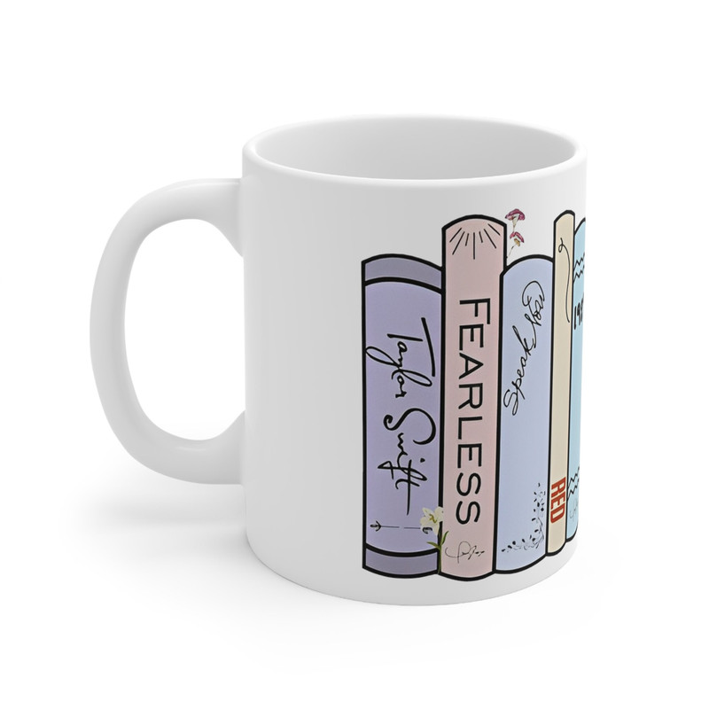 Taylor Swift Eras Books Ceramic Mug 11oz - 4.jpg