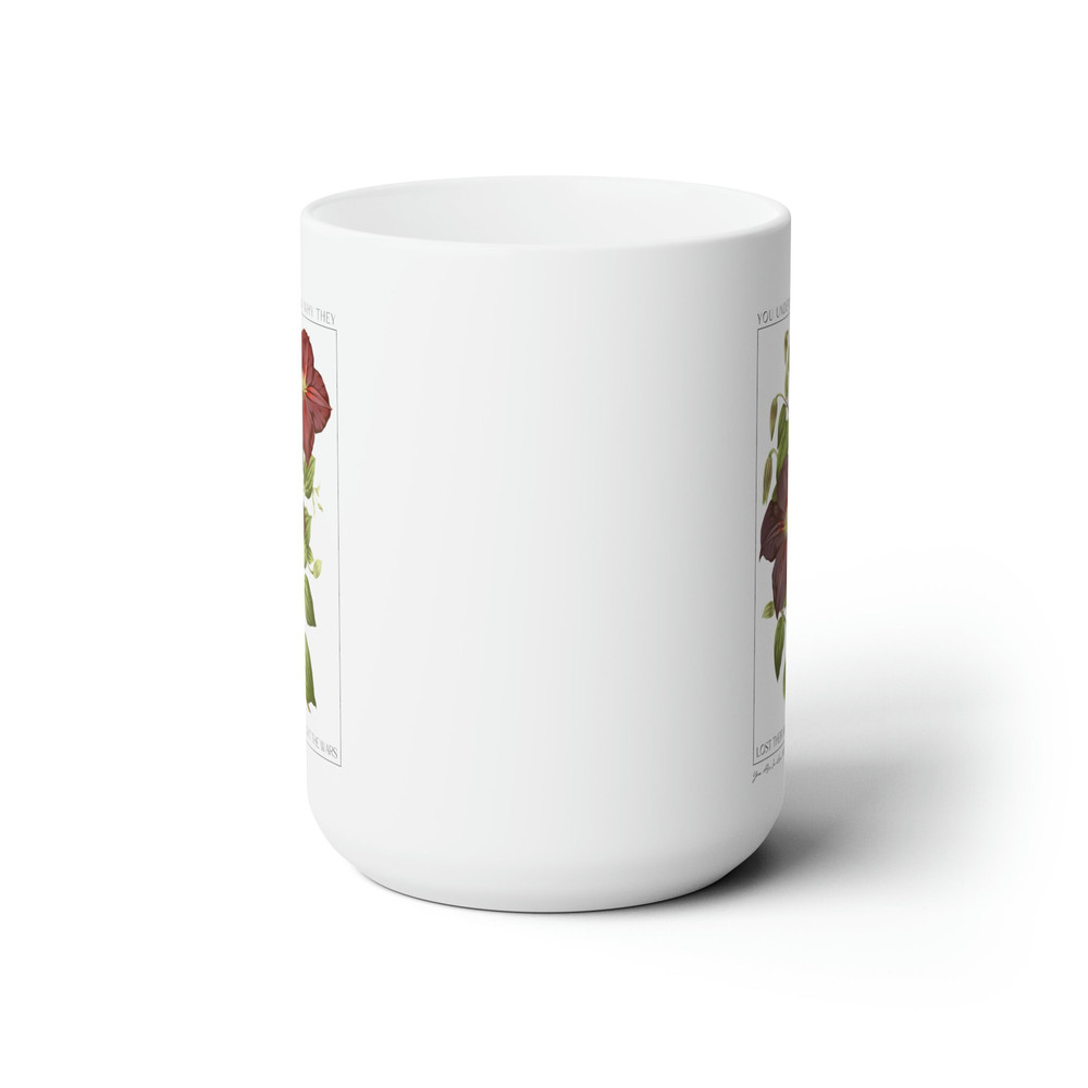 You Are In Love Swiftie Mug 15oz, Ceramic Coffee Mug, Swiftie Fan, 1989, Eras Fan, Gifts for Her, Botanical Mug - 3.jpg
