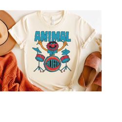 disney the muppets animal dr teeth & electric mayhem vintage shirt, magic kingdom unisex t-shirt family birthday gift ad