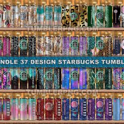 bundle 37 design starbucks tumbler, tumbler bundle design, sublimation tumbler bundle, 20oz skinny tumbler 11
