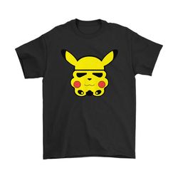 pokemon pikachu stormtrooper mask shirts