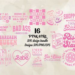 16 pink girl svg design bundle, christian christmas svg, christmas design, christmas shirt, christmas 87