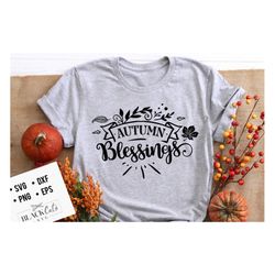 autumn blessings svg, thanksgiving svg, autumn svg, fall svg, autumn svg design, gratitude svg,