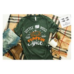 little miss pumpkin spice svg, pumpkin spice svg, autumn svg, fall svg, autumn svg design