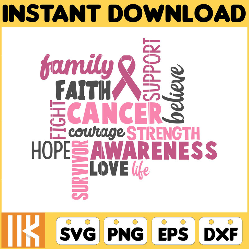 Breast Cancer Svg, Cancer Svg, Cancer Awareness, Instant Download, Ribbon Svg (11).jpg