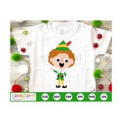 buddy elf christmas svg, cutting file for silhouette and cricut