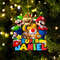 Personalized Super Mario Ornament, Super Mario Christmas Ornament, Gamer Gift, Christmas Ornament For Kid - 1.jpg