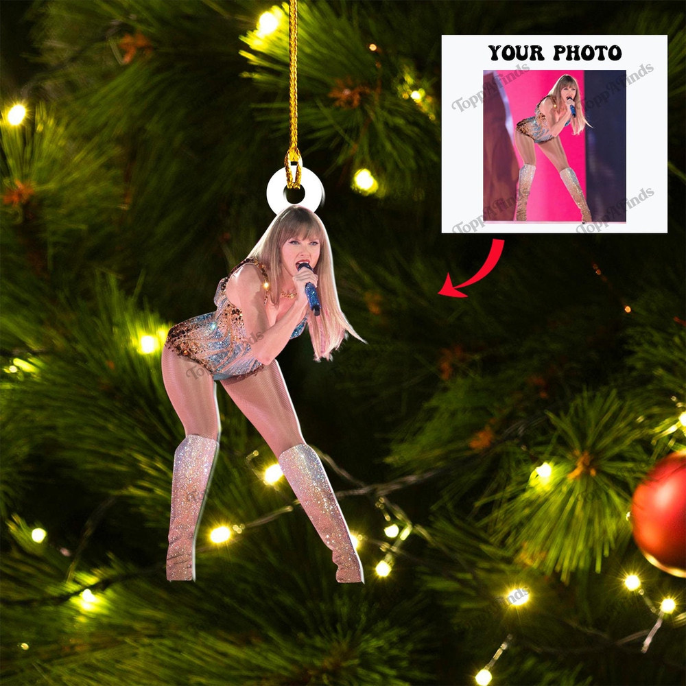 Swiftie Acrylic Ornament, Taylor Christmas Ornament Shape, TS Christmas Ornament, Swiftie Ornament, 2023 Ornament Gift Fan, Xmas Tree Decor - 1.jpg