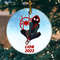 Custom Miles Morales Ornament, Spider Verse Ornament, Spiderman 2023 Ornament, Spider Boy Christmas Ornament - 2.jpg