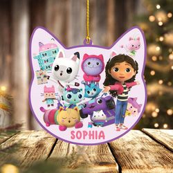 gabbys dollhouse ornament, gabbys ornament, 2023 christmas ornament
