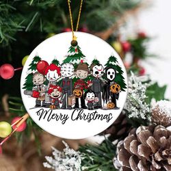 horror movie michael myers christmas tree decor ornament