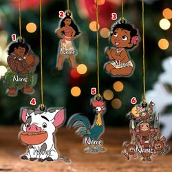 personalized disney princess ornament, disney xmas ornament, cinderella aurora frozen ariel ornament