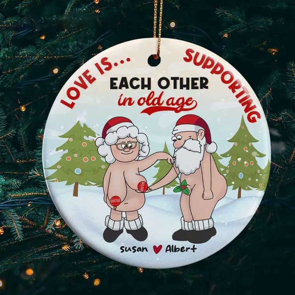 Personalized It’s You Baby Old Couple Christmas Ornament - 1.jpg