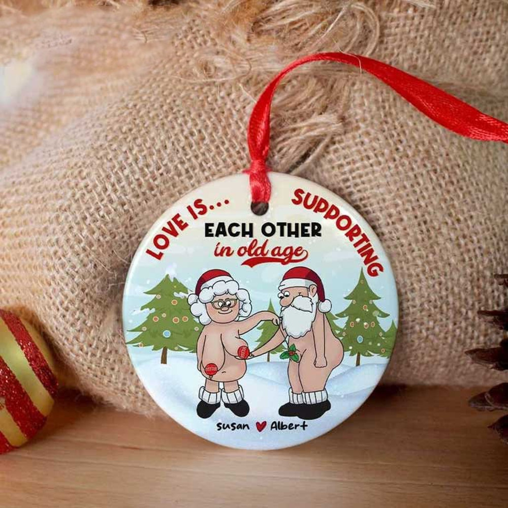 Personalized It’s You Baby Old Couple Christmas Ornament - 2.jpg