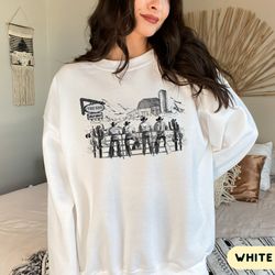 western cowboys sweatshirt, rodeo crewneck, western country cowboys shirt, wild west sweatshirt, the end western shirt,