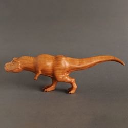 Wooden dinosaur Tyrannosaurus Rex