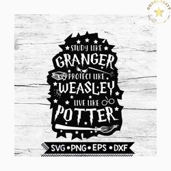 study like granger svg, trending svg, harry potter, harry svg, potter svg, wizard svg, harry potter clipart, harry potte