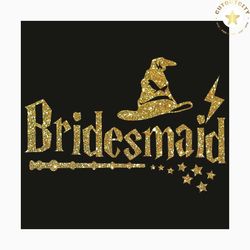 bridemaid harry potter font png, trending svg, bridemaid png, harry potter png, harry potter font, wedding png, png only
