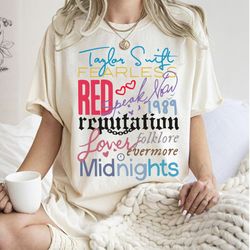 vintage taylor the eras tour 2023 shirt, taylor album logo 2023 shirt, swiftie merch, vintage the eras tour 2023