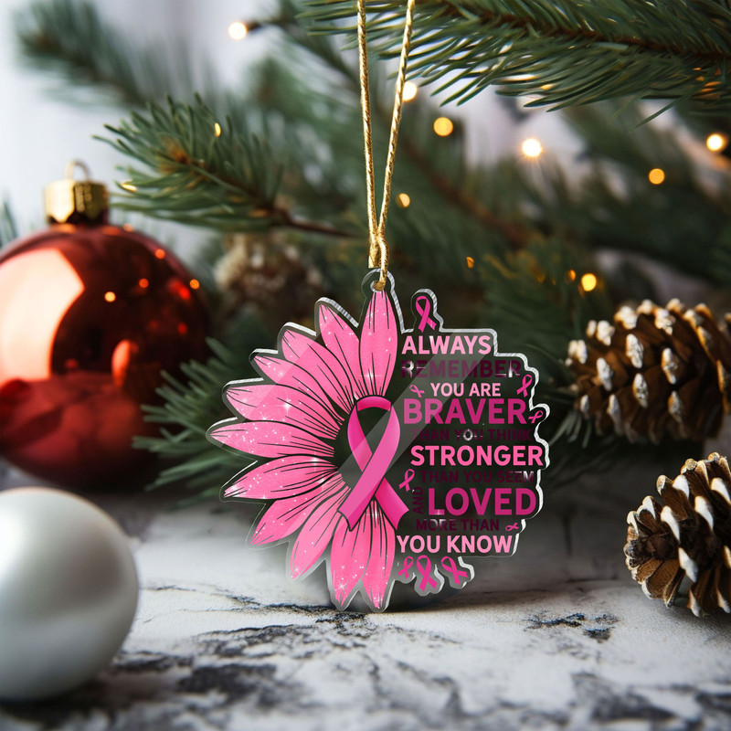 Faith Christmas Ornament, Oh Holy Night Nativity Scene Acrylic Ornament, Xmas Ornament Window Decor, Christian Ornament, Religious Ornament - 3.jpg