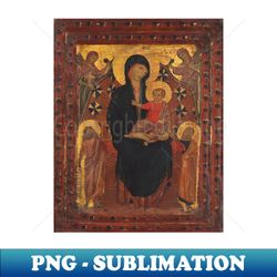 Madonna and child - PNG Transparent Sublimation Design - Enhance Your Apparel with Stunning Detail