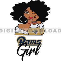 Rams Girl Svg, Girl Svg, Football Team Svg, NFL Team Svg, Png, Eps, Pdf, Dxf file 17