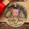 Custom Baby First Christmas Ornament, Personalized Baby Photo Ornament, New Baby Gift, Baby 1st Christmas Ornament, Xmas Family Keepsake - 2.jpg