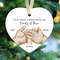 Personalized Family of Three Ornament, New Family Christmas Ornament, Baby First Christmas Ornament, 2023 Family Ornament, Family Xmas Gift - 2.jpg