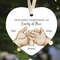 Personalized Family of Three Ornament, New Family Christmas Ornament, Baby First Christmas Ornament, 2023 Family Ornament, Family Xmas Gift - 7.jpg