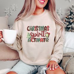 Christmas Crewneck Sweatshirt, Merry Christmas Sweatshirt, Christmas Sweater, Women Christmas Sweater, Merry and Bright