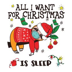 sloth with christmas sweater sweet svg, sloth face mask svg, christmas svg, logo christmas svg, instant download